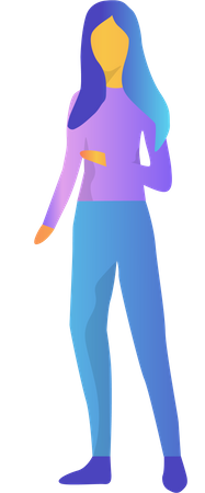 Free Femme  Illustration