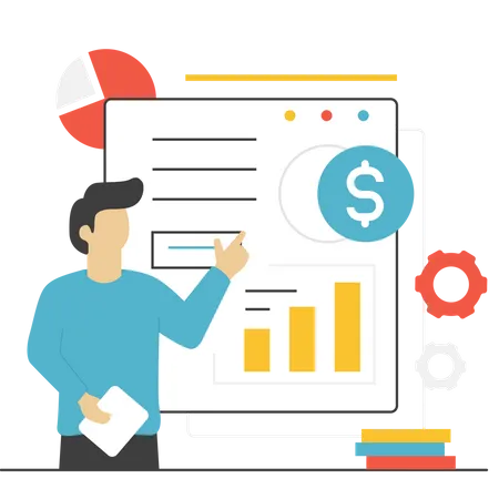 Free Finanzstrategie  Illustration