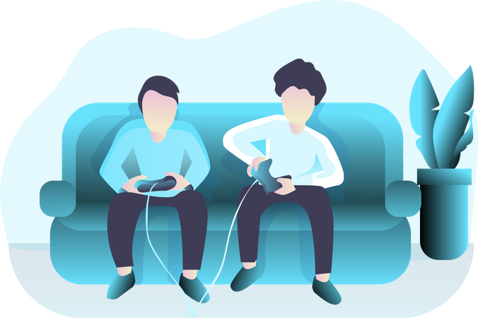 Free Games Time  Illustration