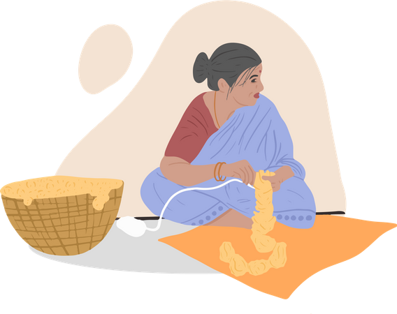 Free Garland Maker  Illustration