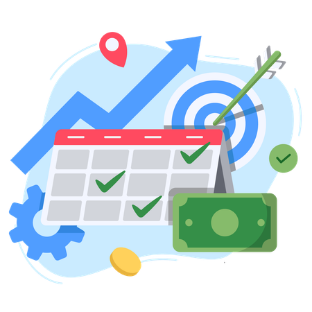 Free Gestion du calendrier professionnel  Illustration
