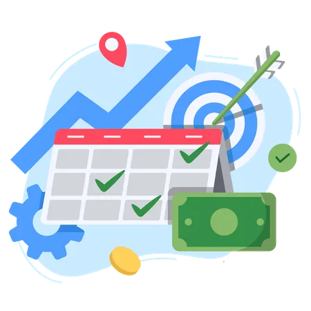 Free Gestion du calendrier professionnel  Illustration