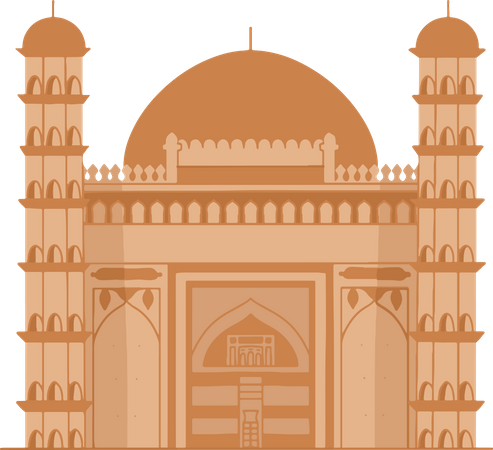 Free Gol Gumbaz  Illustration