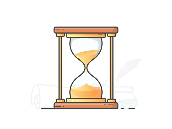 Free Hourglass  Illustration