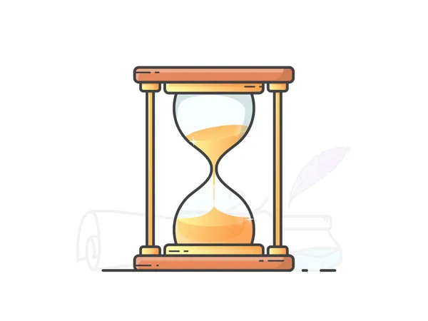 Free Hourglass  Illustration