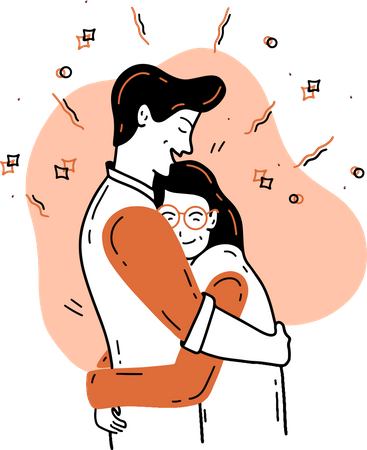 Free Hug Day  Illustration