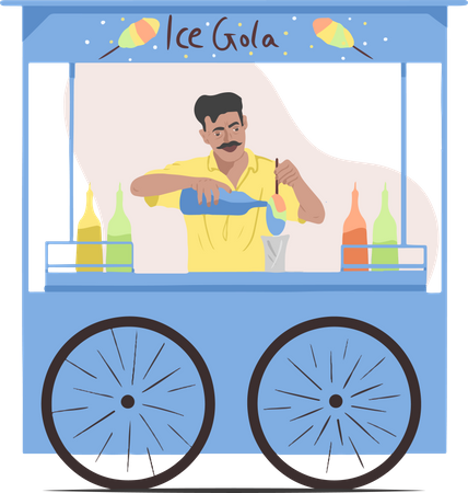 Free Ice Gola  Illustration