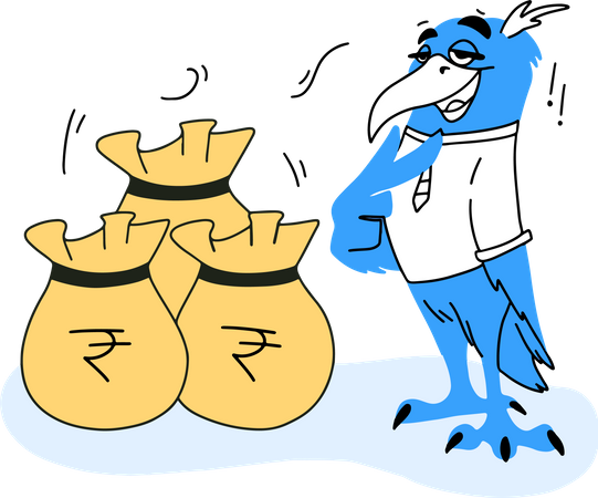Free Ilustrador para el concepto de inversión.  Ilustración