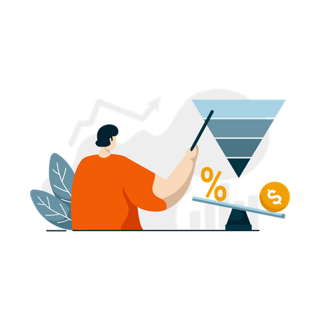 Free Investment return  Illustration