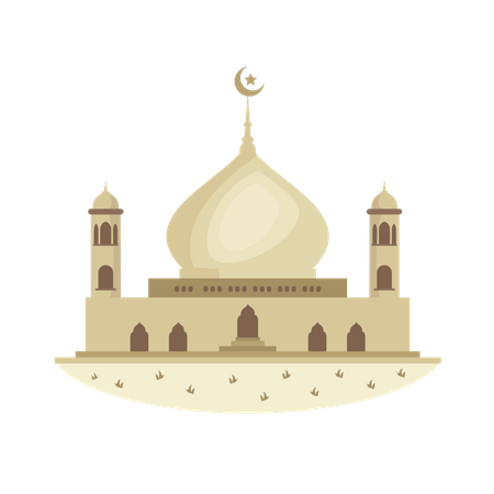 Free Islamic mosque  Illustration