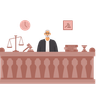 illustrations for judge