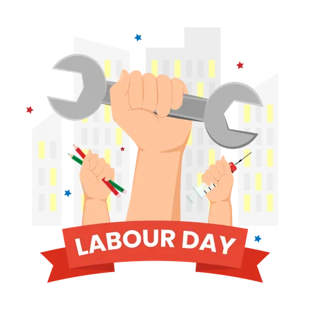 Free Labor Movement  Illustration