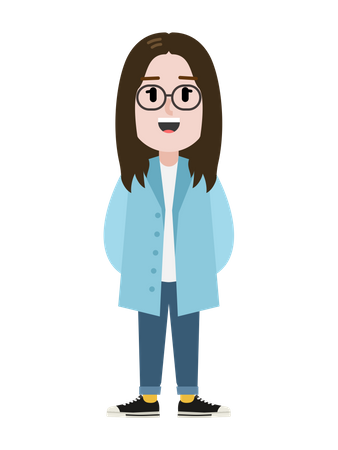 Free Lady teacher  イラスト