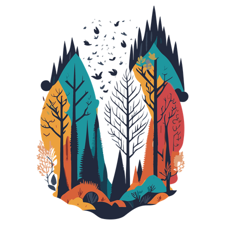 Free Landscape nature  Illustration