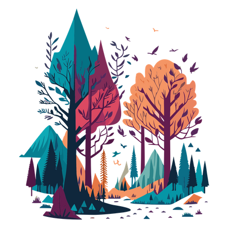 Free Landscape nature  Illustration