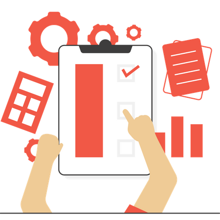 Free Liste de tâches commerciales  Illustration