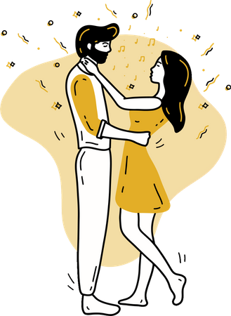 Free Looking Eachother  Illustration