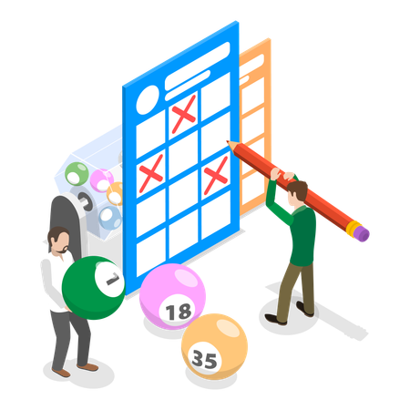 Free Lottery Winners  イラスト