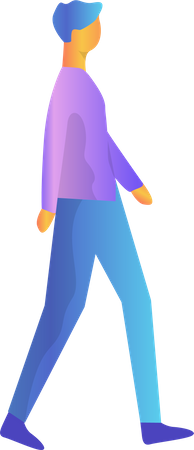 Free Man  Illustration