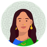 illustration for marathi female