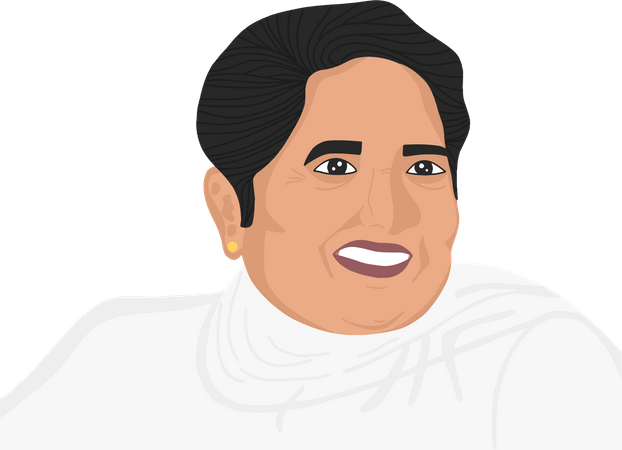 Free Mayawati  Illustration