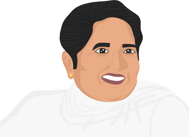 Free Mayawati  Illustration