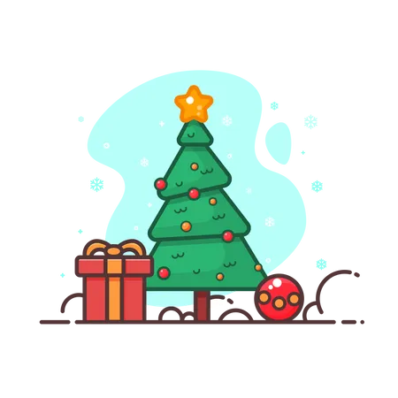 Free Merry christmas  Illustration