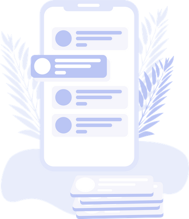 Free Mobile application  Illustration