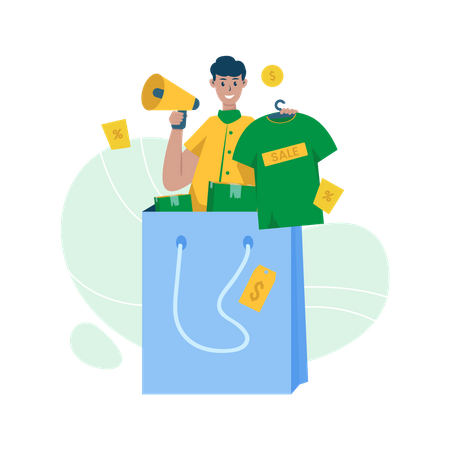 Free Mode-Sale-Angebot  Illustration