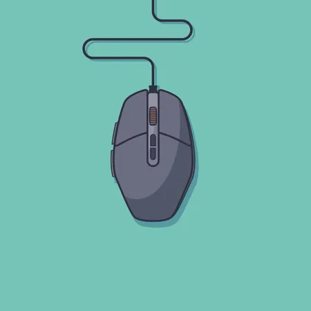 Free Mouse para jogos  Ilustração