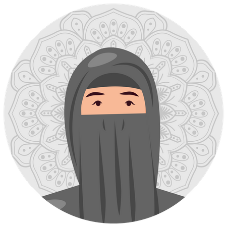 Free Muslim Woman  Illustration