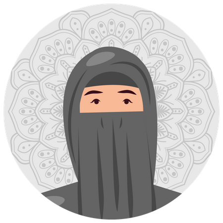 Free Muslim Woman  Illustration