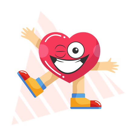 Free Naughty heart  Illustration
