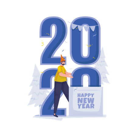 Free New year preparation  Illustration