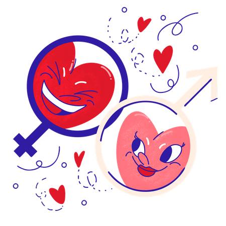 Free Opposite Attraction  Illustration