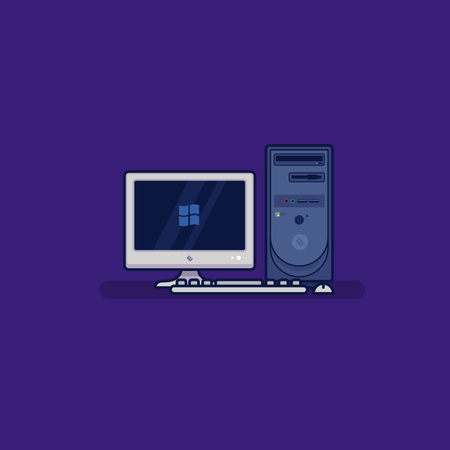 Free Ordinateur de bureau  Illustration