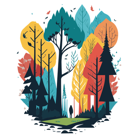 Free Paisaje Naturaleza  Ilustración