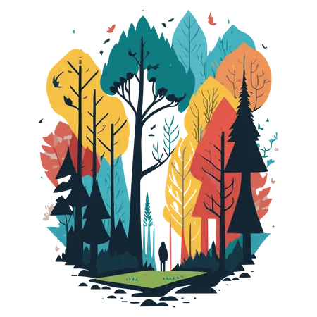 Free Paisaje Naturaleza  Ilustración