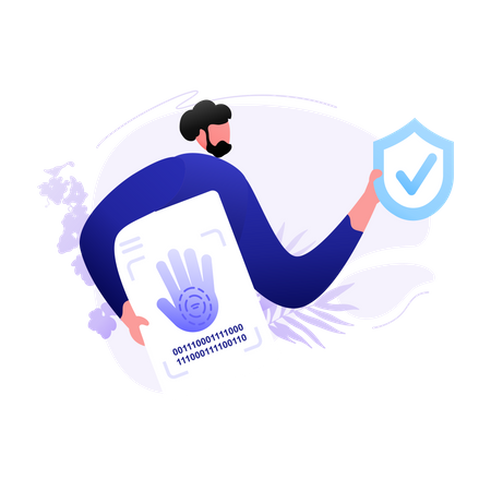 Free Palm recognition  イラスト