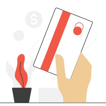 Free Payment Card  Illustration