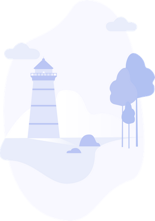 Free Phare  Illustration