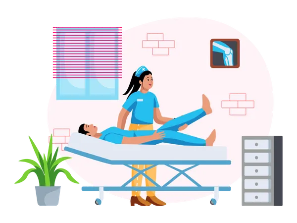 Free Physiotherapy  Illustration