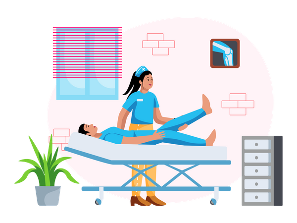 Free Physiotherapy  Illustration