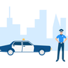 police officer illustration free download
