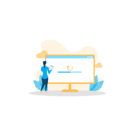 Free Processing  Illustration