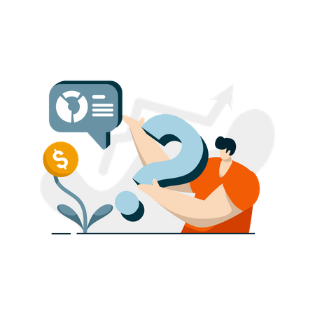 Free Q and A about loan  Illustration