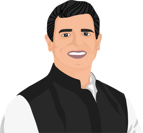 Free Rahul Gandhi  Illustration