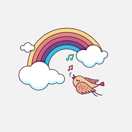 Free Rainbow  Illustration