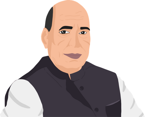 Free Rajnath singh  Ilustración