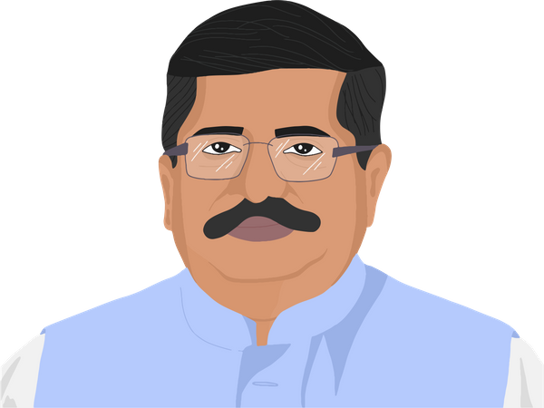 Free Ravi Shankar Prasad  Illustration